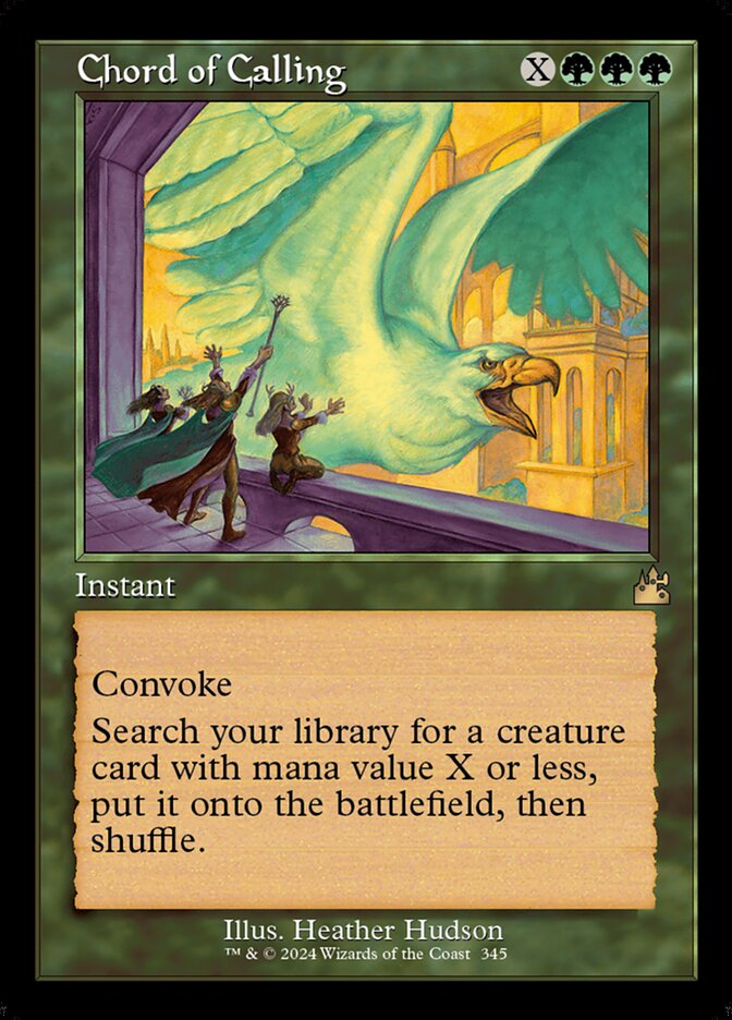 Chord of Calling card front