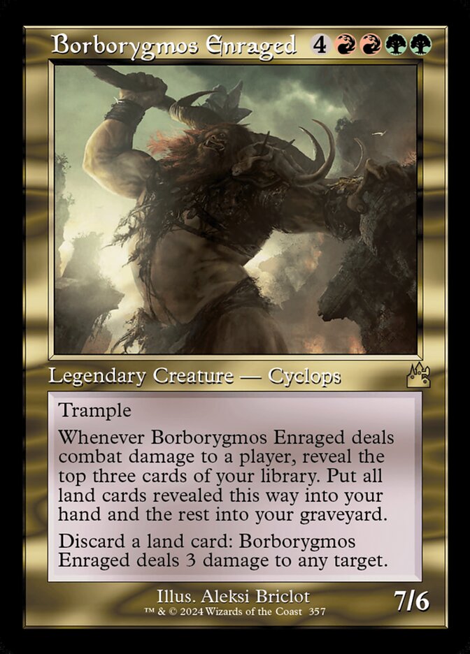 Borborygmos Enraged card front