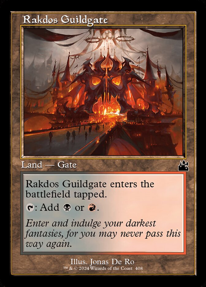 Rakdos Guildgate card front
