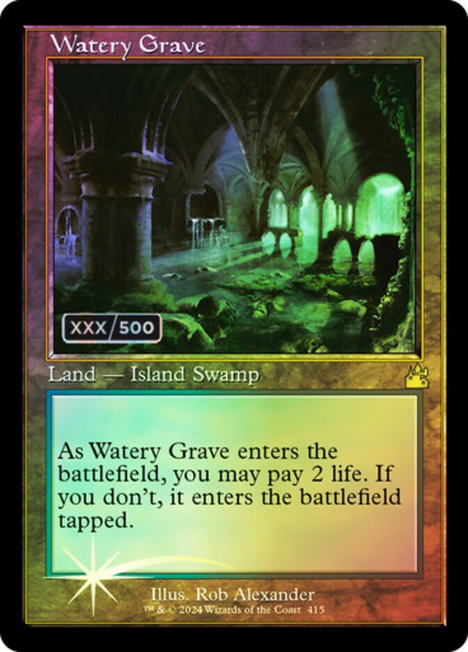 Watery Grave card front