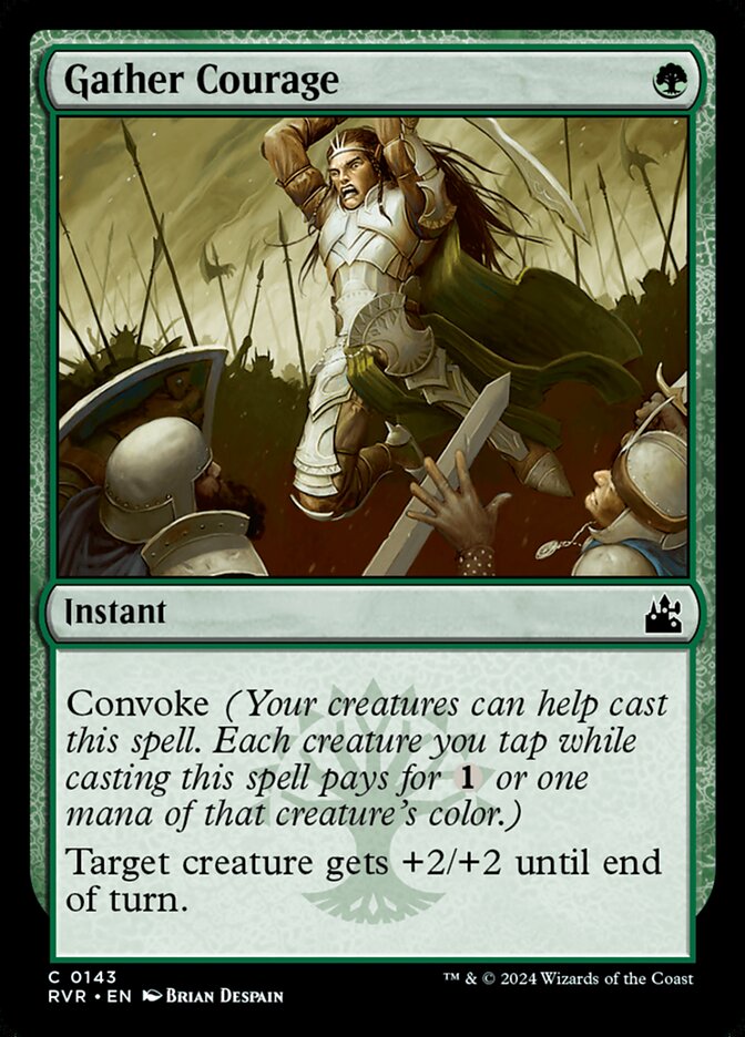 Gather Courage card front