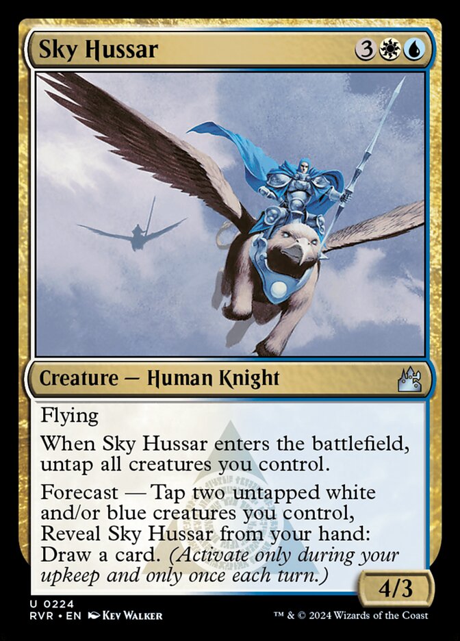 Sky Hussar card front
