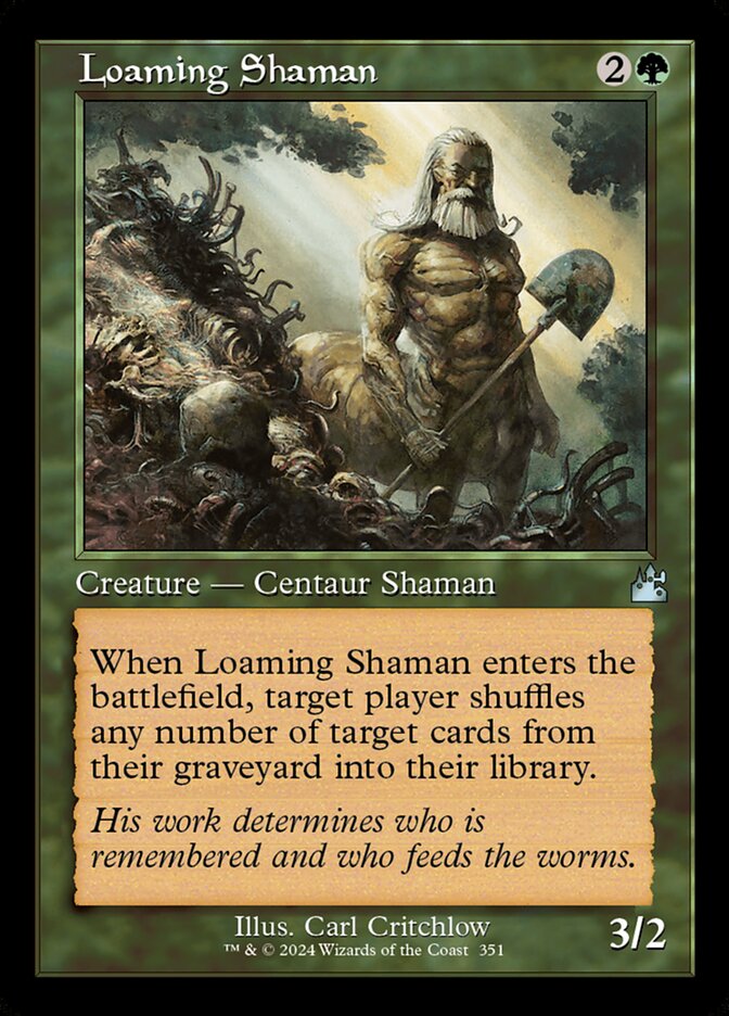 Loaming Shaman card front