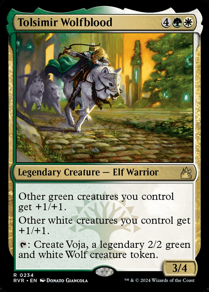 Tolsimir Wolfblood card front