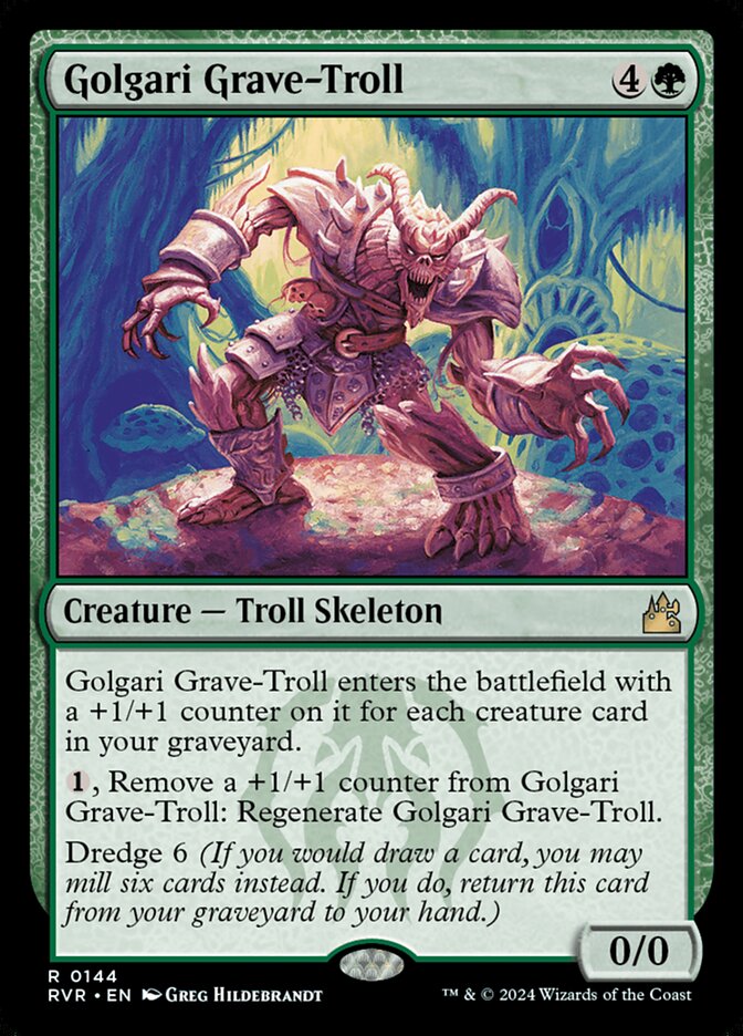 Golgari Grave-Troll card front