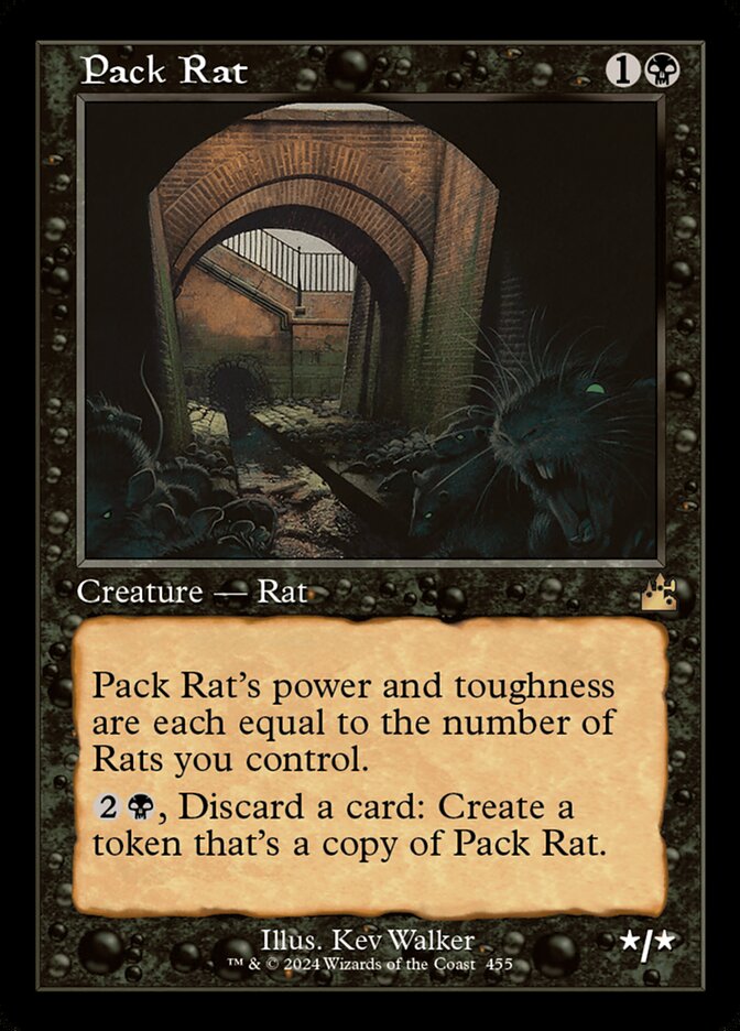 Pack Rat card front