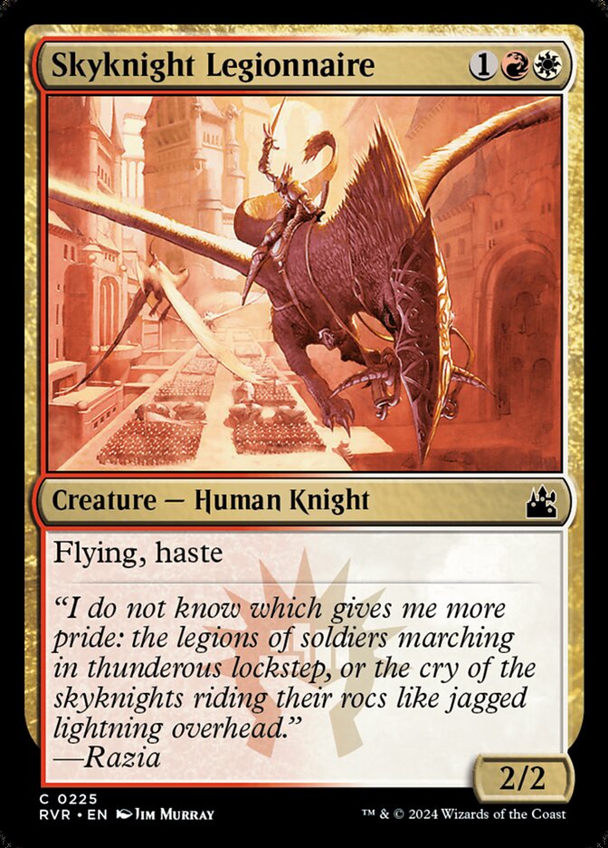 Skyknight Legionnaire card front