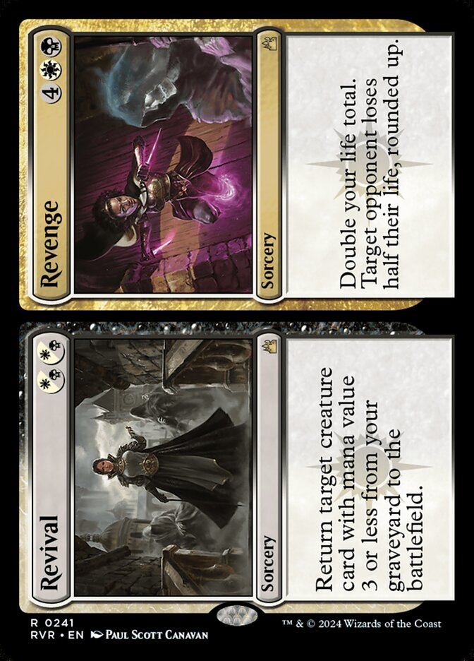 Revival card front