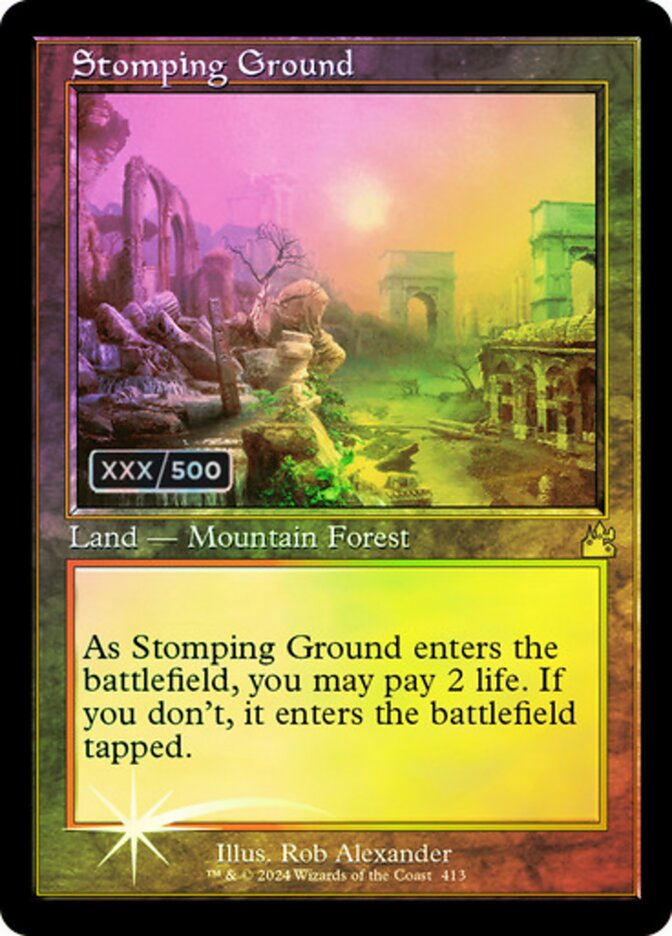 Stomping Ground card front