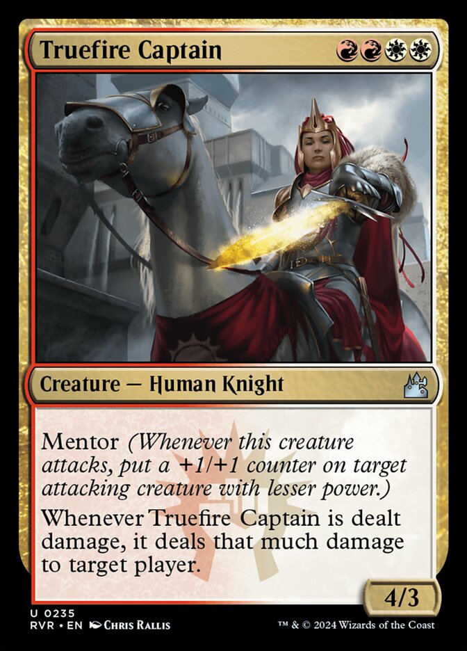 Truefire Captain card front