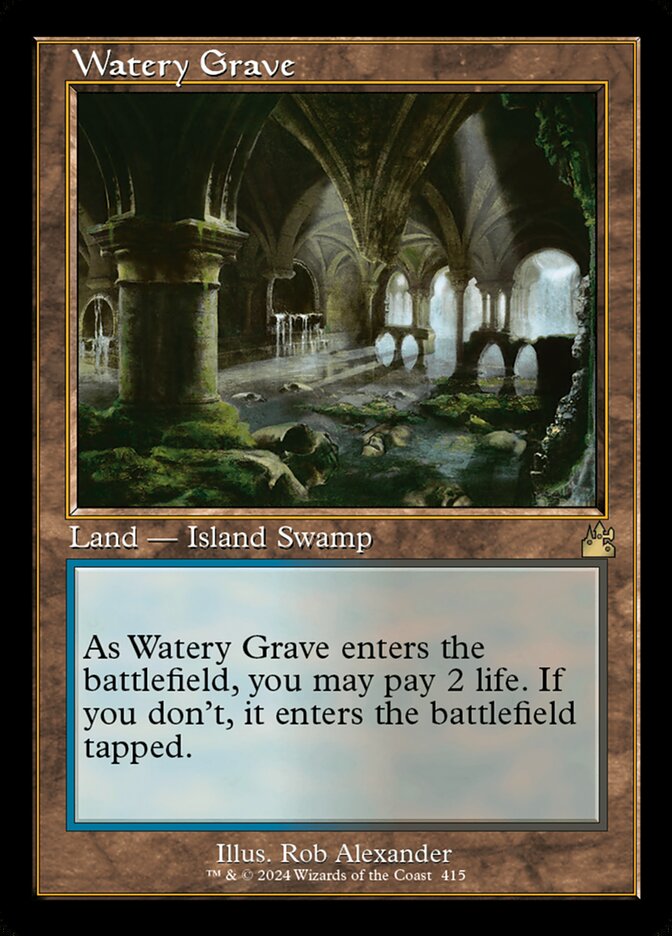 Watery Grave card front