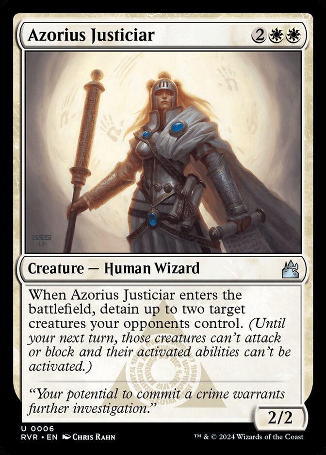 Azorius Justiciar card front