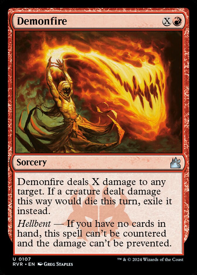 Demonfire card front