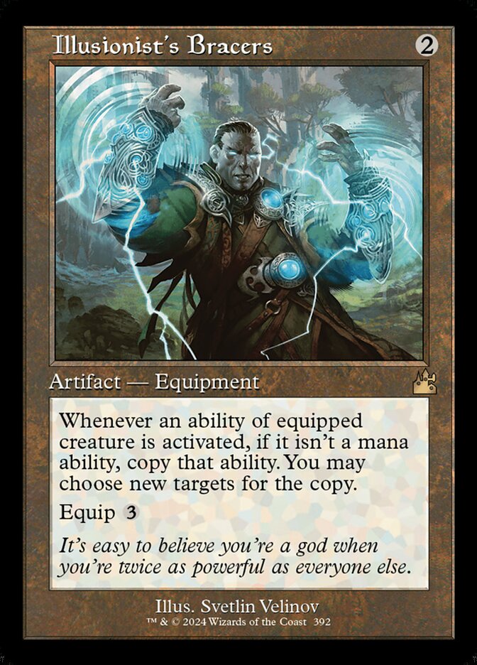 Illusionist's Bracers card front