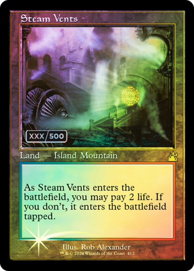 Steam Vents card front