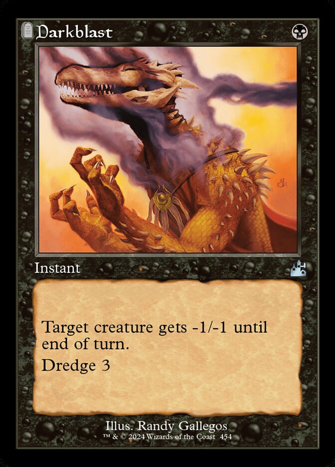 Darkblast card front