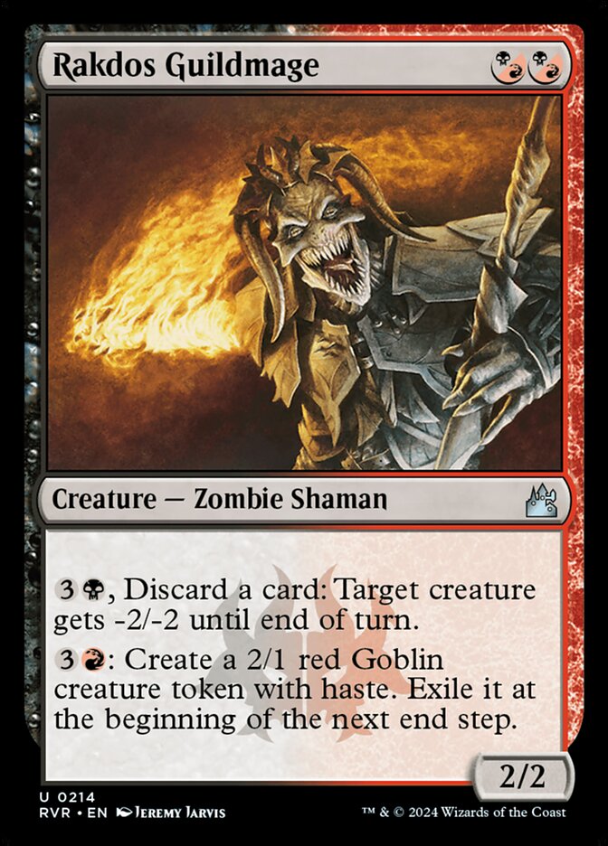 Rakdos Guildmage card front