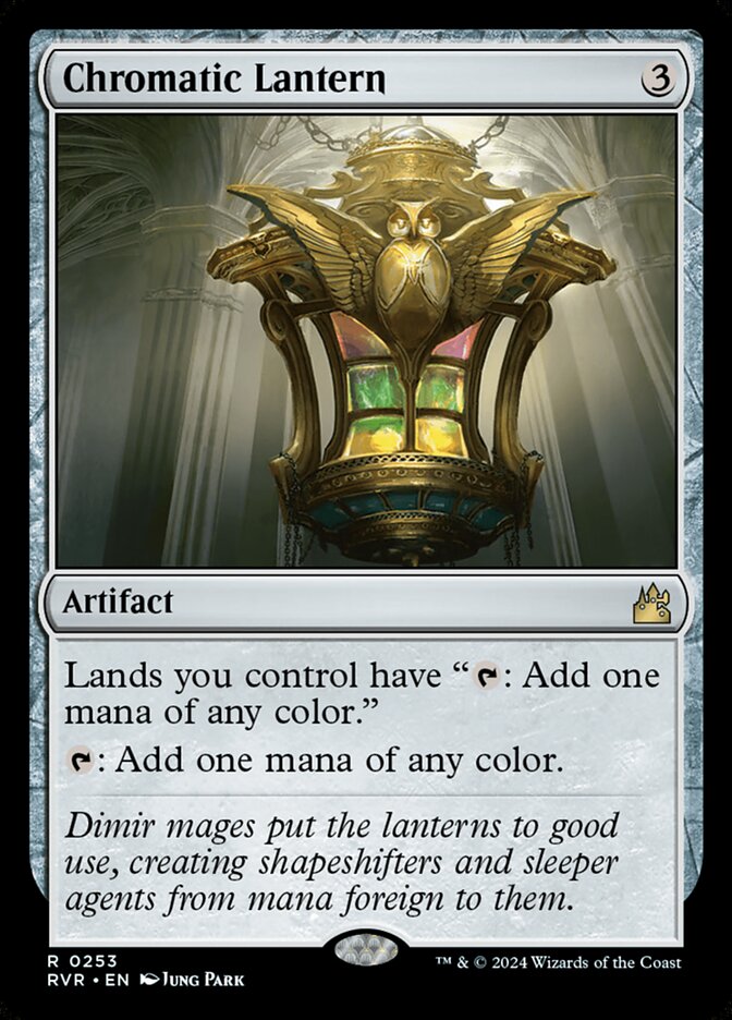 Chromatic Lantern card front