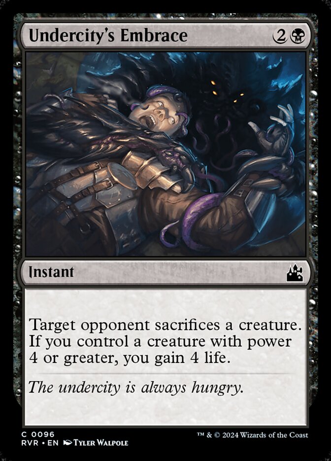 Undercity's Embrace card front