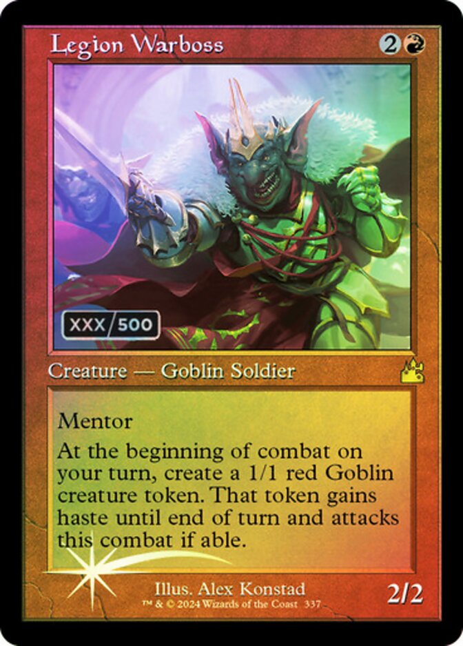 Legion Warboss card front