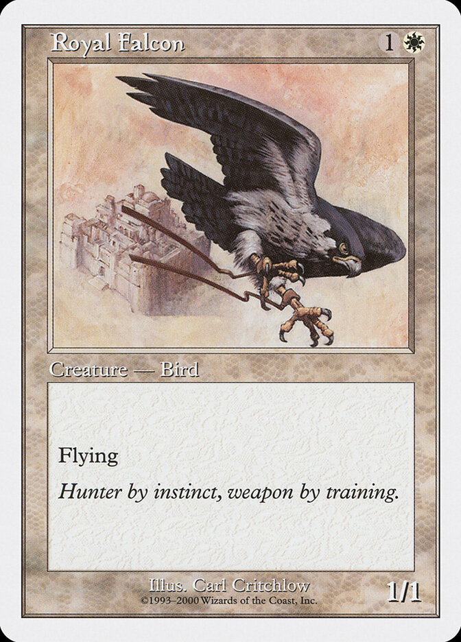 Royal Falcon card front