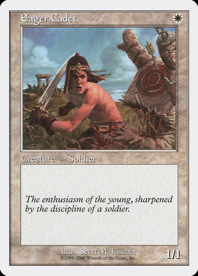 Eager Cadet card front