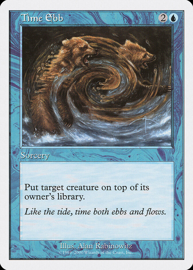 Time Ebb card front