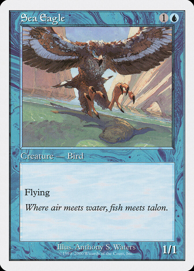Sea Eagle card front