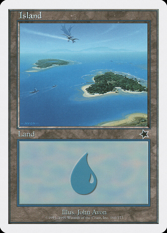 Island card front