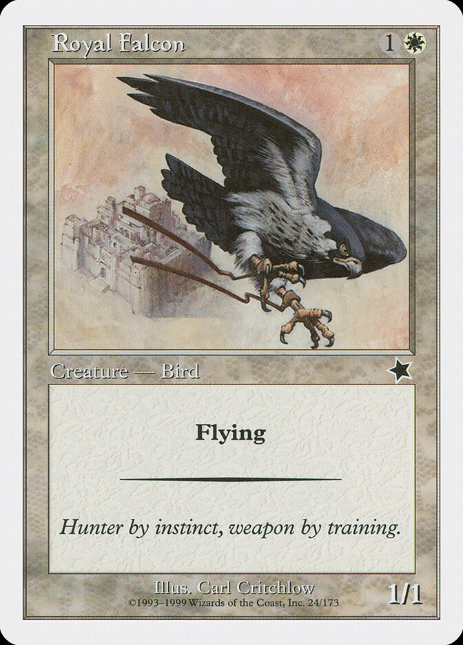 Royal Falcon card front