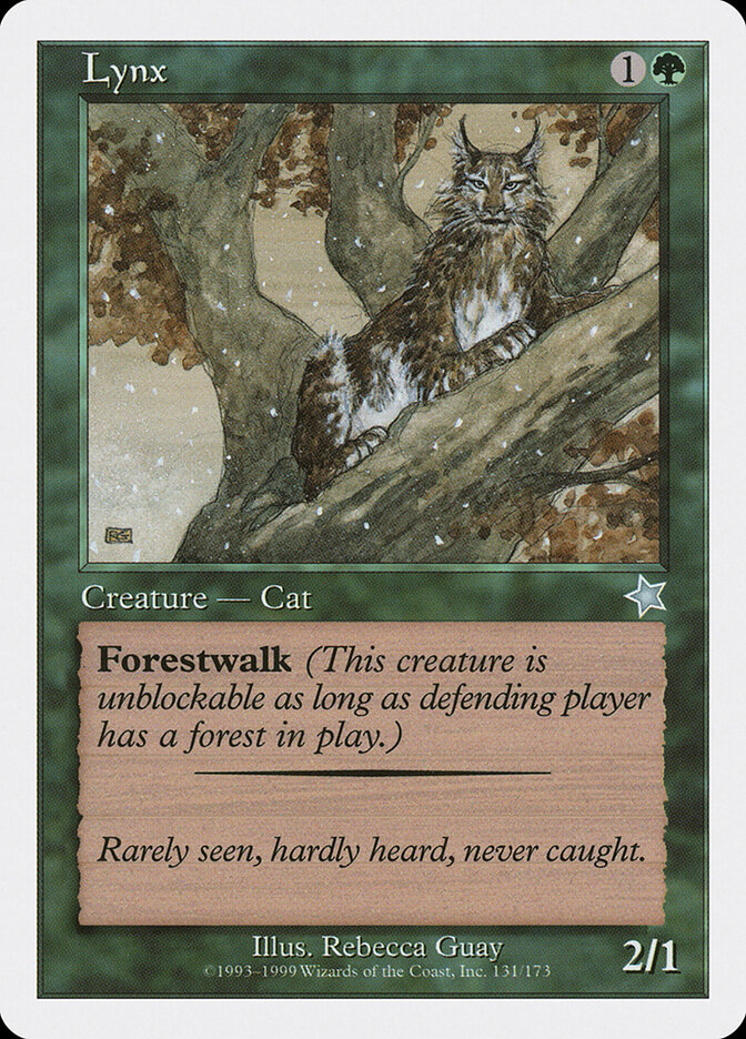 Lynx card front
