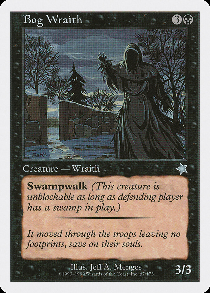 Bog Wraith card front