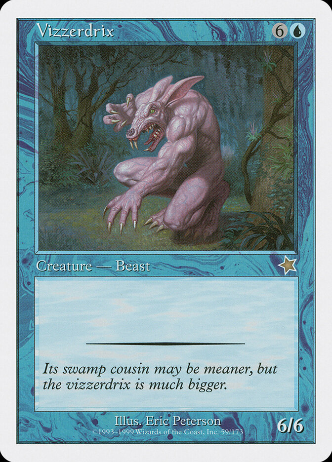Vizzerdrix card front