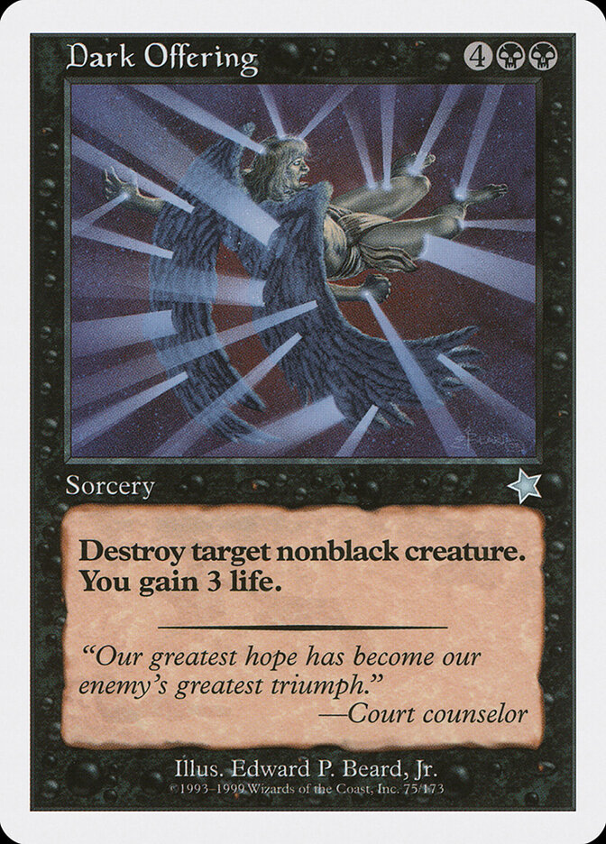 Dark Offering card front
