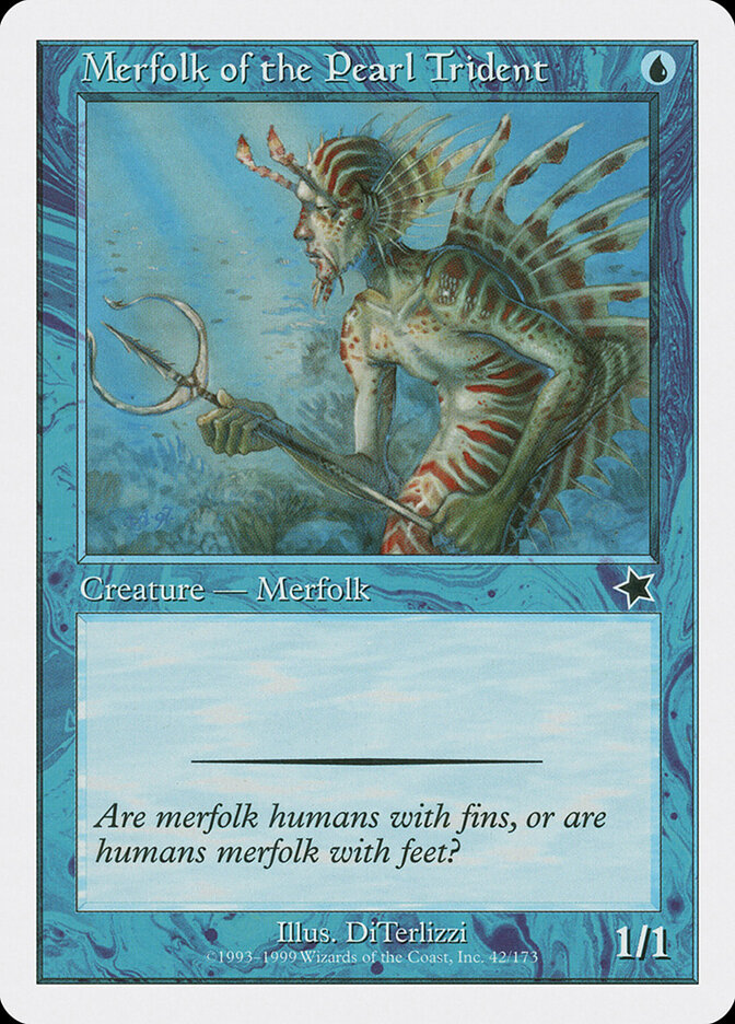 Merfolk of the Pearl Trident card front