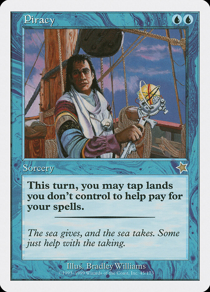 Piracy card front