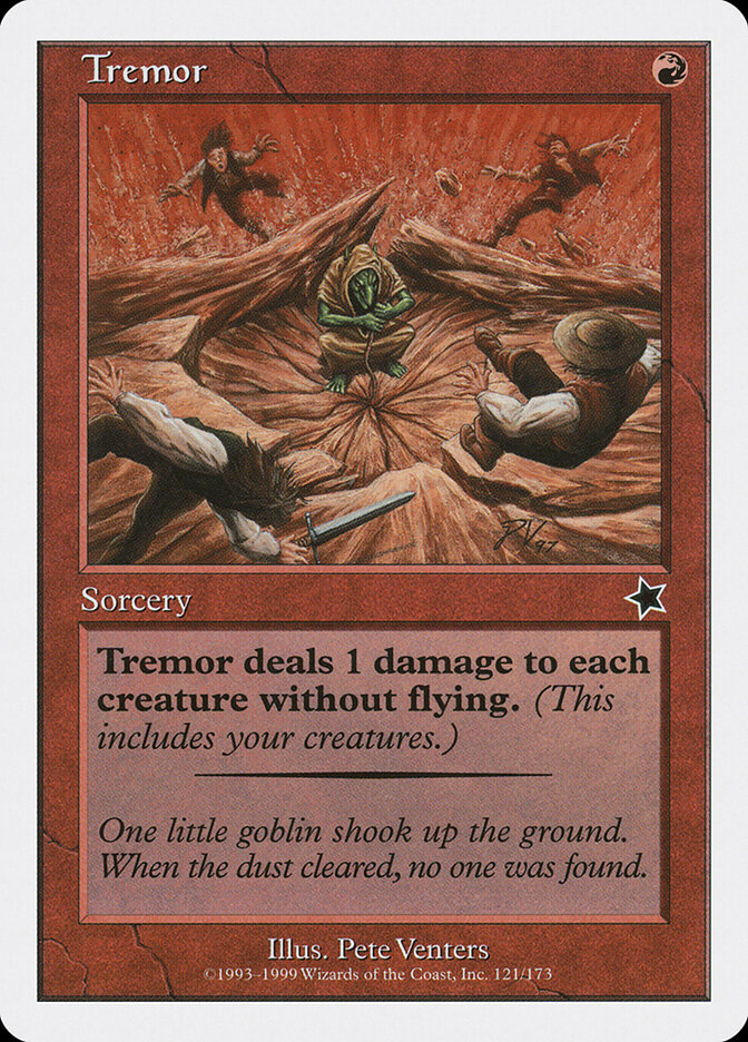 Tremor card front