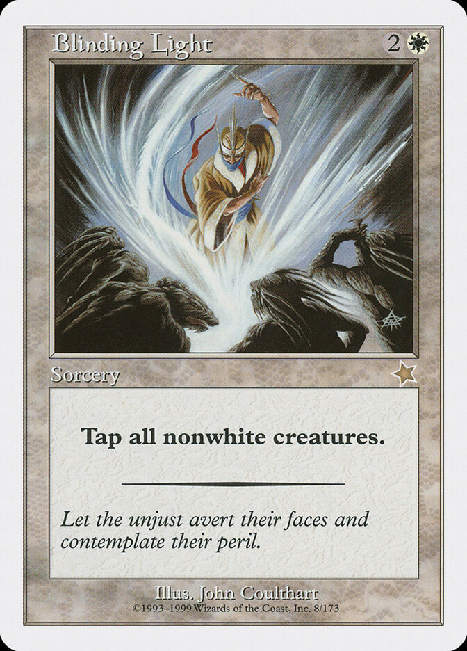 Blinding Light card front
