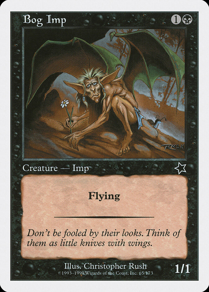 Bog Imp card front