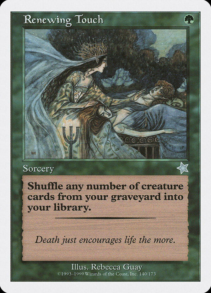 Renewing Touch card front