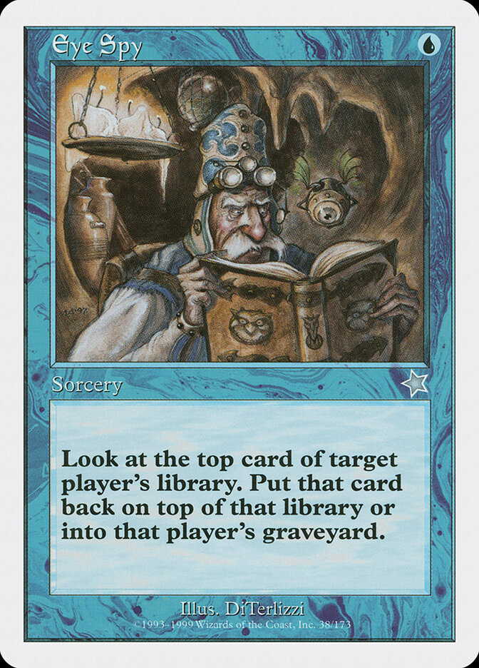 Eye Spy card front