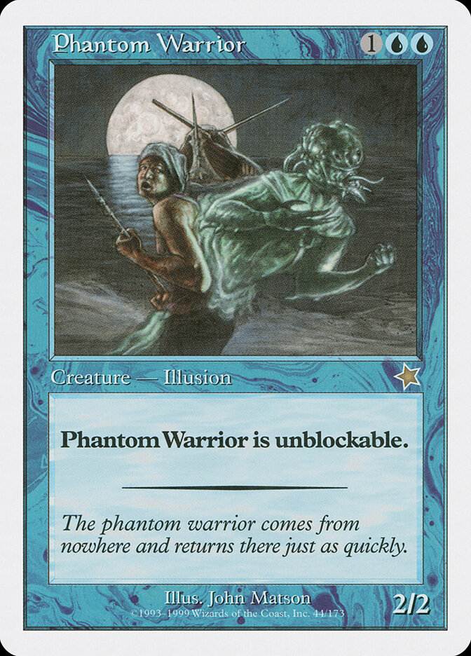 Phantom Warrior card front