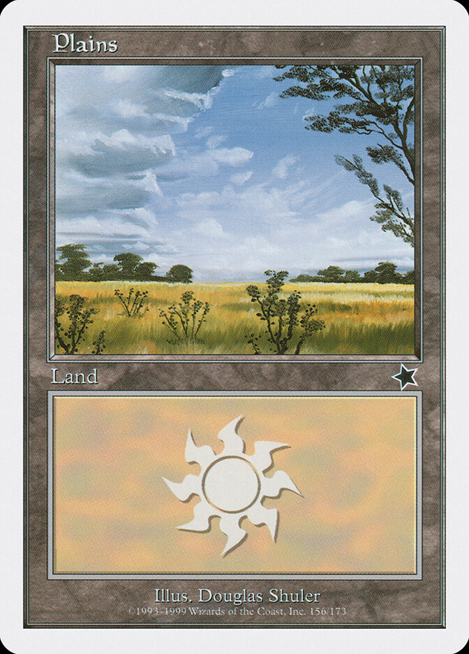 Plains card front