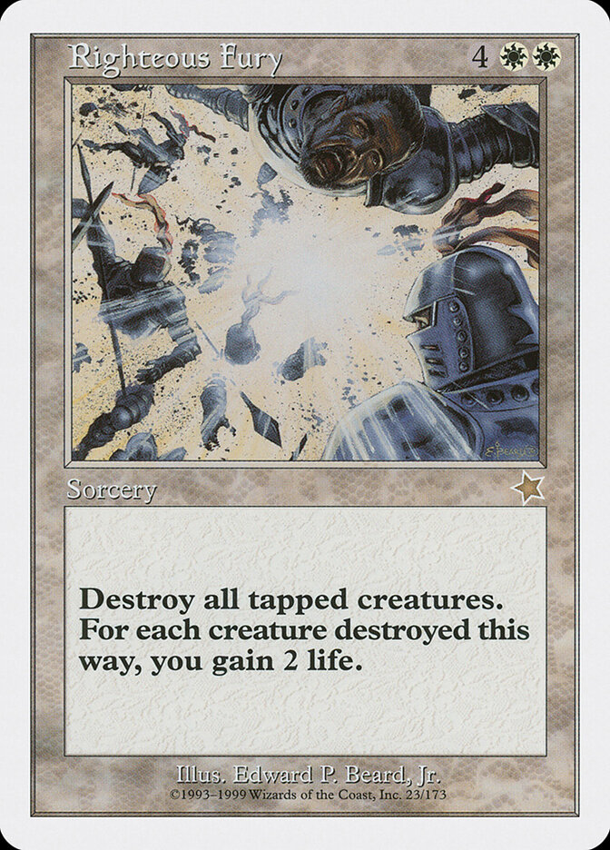 Righteous Fury card front