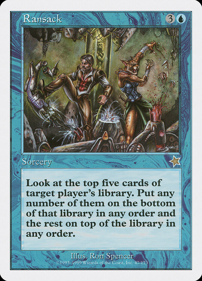 Ransack card front