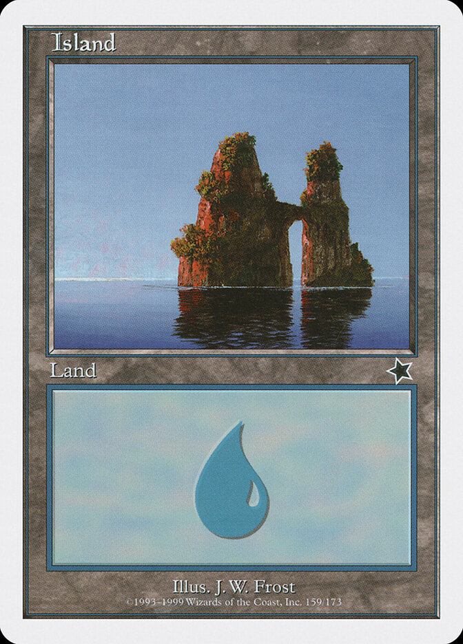 Island card front