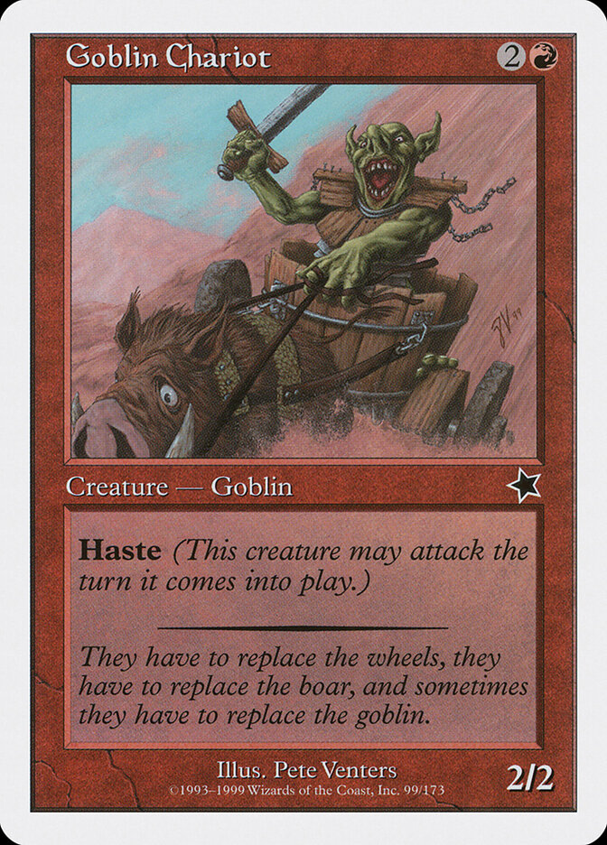 Goblin Chariot card front