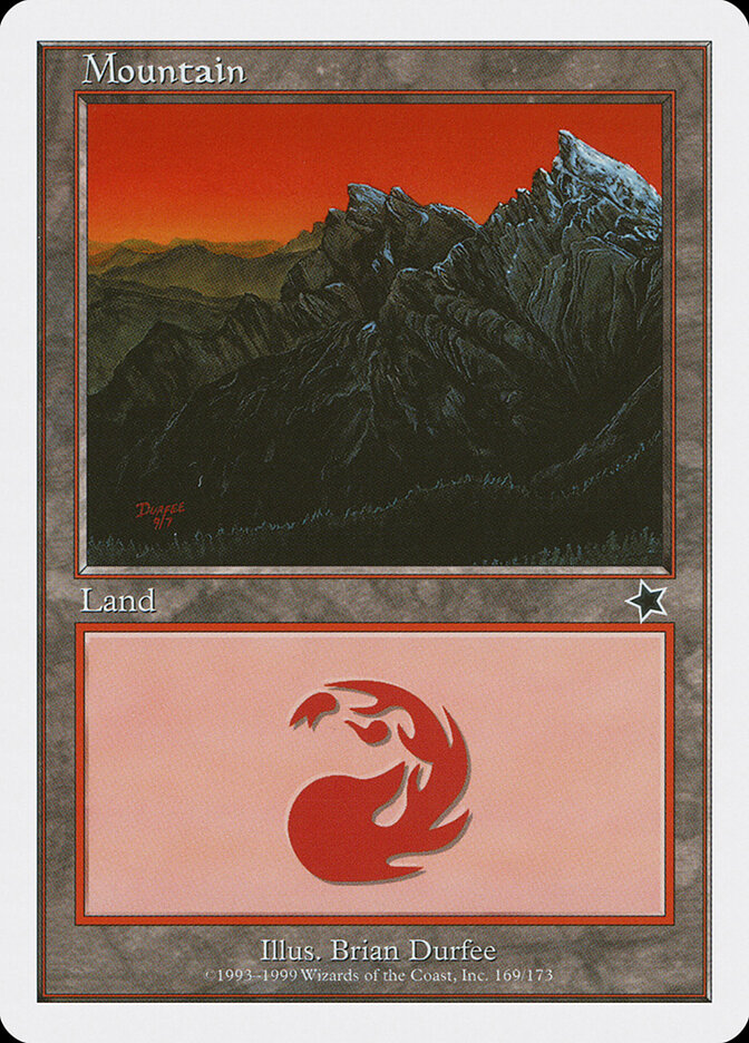 Mountain card front