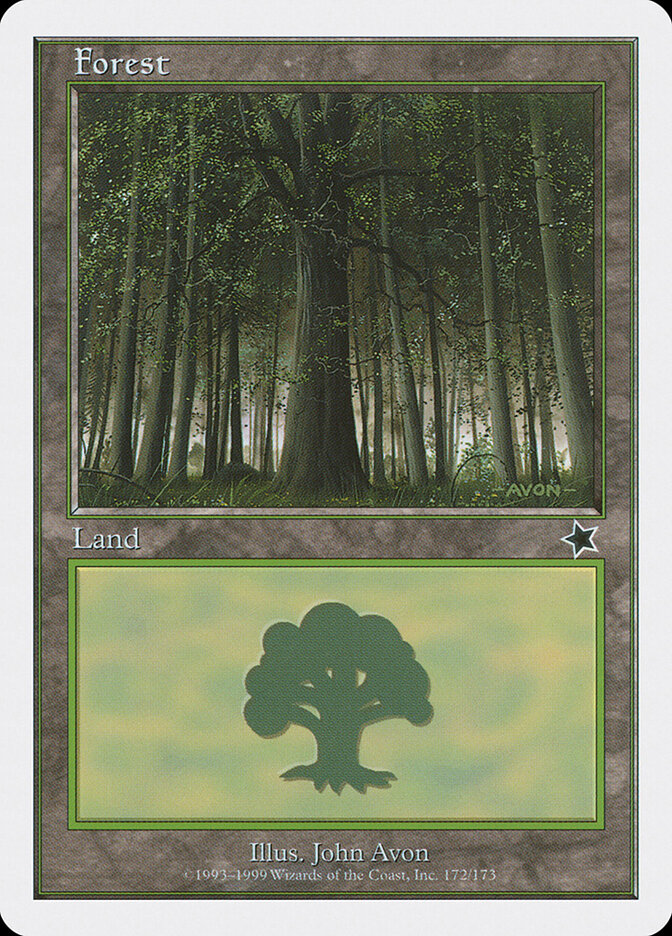 Forest card front