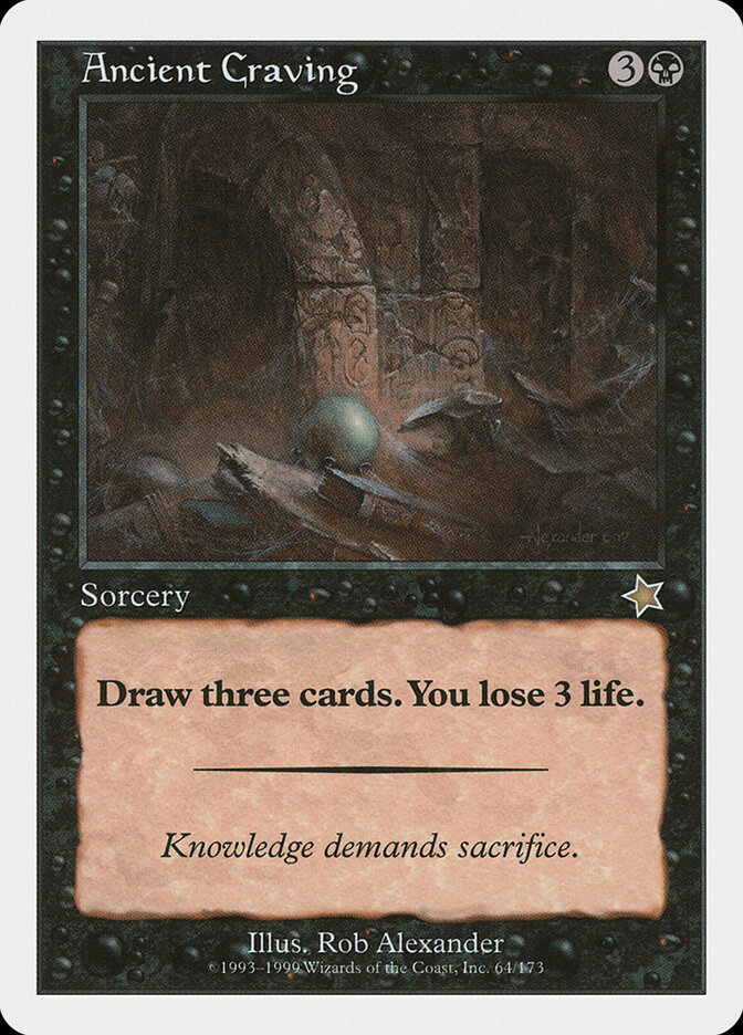 Ancient Craving card front
